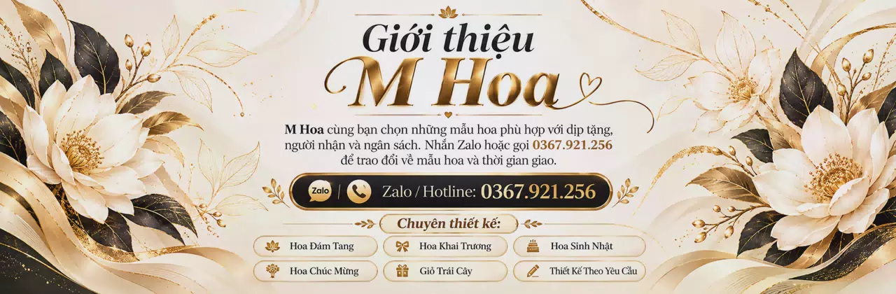 Ảnh bìa Shop hoa tươi Phường Bình Đức An Giang - Hoa đẹp theo ý bạn